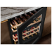 VWD820SCB-X Vintec 40 Bottle Dual Zone Wine Cabinet - Black 